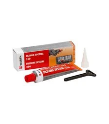 Герметик маслостійкий WURTH Silicone Special 250, чорний, 70 мл (890323)