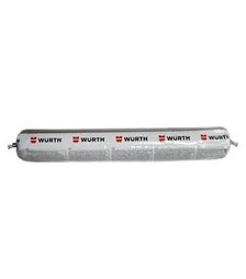 Клей-герметик комбінований WURTH K+D, поліуретановий, чорний, 600 мл (890100183)