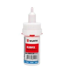 Суперклей WURTH Klebfix, прозорий, 20 г (89309)