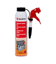 Герметик силиконовый Wurth SUPER-RTV, красный, 200 мл