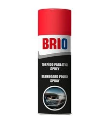 Поліроль BRIO для догляду та блиску панелі пластику в салоні, 400 мл (0102-CS400)