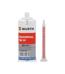 Двокомпонентний рідкий метал WURTH FLM, 50 мл (893680)