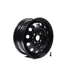 Колісний диск Дорожня Карта 15х6 PCD4/114,3 ET45 DIA56,6 Chevrolet Lacetti Black (в упаковці) (i6199)