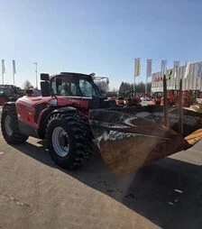 Телескопический погрузчик Manitou MLT 741-140 V+, 2022 г.в, 4357 м/час, б/у