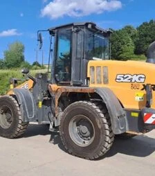 Погрузчик фронтальный CASE 521GXR, 2021 г.в., 4919 м/ч, б/у