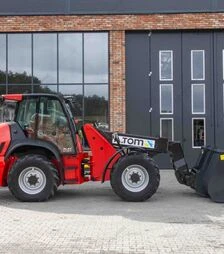 Телескопический погрузчик MANITOU MLA-T 533, 2018 г., 3611 м/ч, б/у