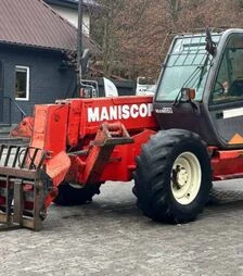 Телескопический погрузчик MANITOU MT1235, 2002 г., 6486 м/ч, б/у