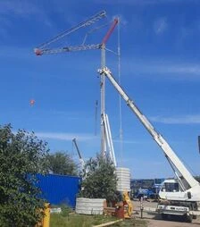 Кран самомонтированный башенный TEREX CSE 32, 2022 г.в., б/у