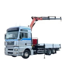 Кран-манипулятор MAN TGA 26.463 FNLC, 2004 г.в., 758034 км, б/у