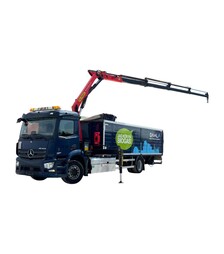 Кран-манипулятор Mercedes-Benz 1830 4x2, 2020 г.в., 290447 км, б/у