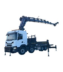 Кран-манипулятор SCANIA G 500 8x4, 2019 г.в., 426369 км, б/у