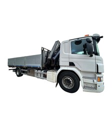Кран-манипулятор SCANIA P320 HIAB XS 144 HIPRO H-5, 2016 г.в., 424823 км, б/у