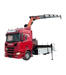 Кран-манипулятор SCANIA R 450 6x2*4, 2018 г.в., 596116 км, б/у