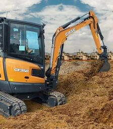 Миниэкскаватор CASE CX35D