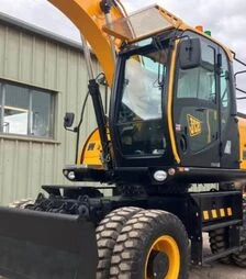 Екскаватор колісний JCB JS145W, 2024 р.в., 506 м/год, б/в