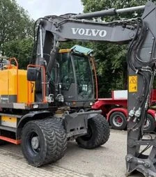 Екскаватор колісний VOLVO EW150, 2019 р.в., 8565 м/год, б/в
