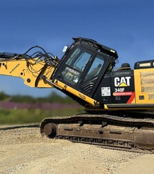 Экскаватор гусеничный CATERPILLAR 340F UHD, 2019 г.в., 3720 м/ч, б/у