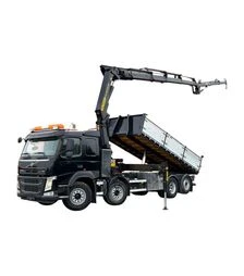 Кран-самоскид Volvo FM 460 8x2*6, 2015 р.в., 369102 км, б/в