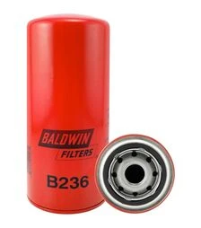 Фільтр масляний Baldwin Atlas Copco, Bomag, Case, Caterpillar, Demag, Deutz, Drott, Fendt, John Deere, Liebherr; двигуни Deutz (B236)