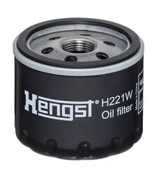 Фільтр масляний Hengst Alfa Romeo, Dacia, Fiat, Honda, Jeep, Nissan, Opel, Renault, Smart, SsangYong, Suzuki, Vauxhall (H221W)