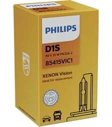 Лампа ксенонова Philips D1S (PK32d-2) (85V/35W) Vision (85415VIC1)