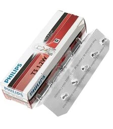 Лампа безцокольна Philips W1,2W (W2x4,6d) 24V/1,2W (А 24-1)