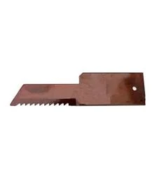 Нож измельчителя неподвижный зубчатый JD (Z59033/42222/282740240000/322291650/HXE13024)