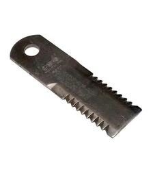 Нож измельчителя подвижное зубчатое JD 173x50x5 отверстие 18,1 мм (Z42176/222500/42249)