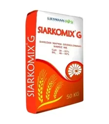 Мікродобриво Сульфат кальцію гранульований CaO 30-35%, SO3 40-45%, 40 кг (Agro Liedmann)