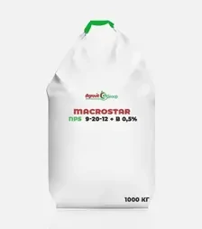 Добриво фосфорне Macrostar NPS 9-20-12 + B 0,5% (Макростар), 1 000 кг (Агровіт)