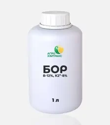Мікродобриво Бор (B-12%, K2O-8%), 1 л (Агрохімтранс)