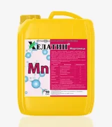 Микроудобрение Хелатин Марганец, 10 л (Kisson-agro)