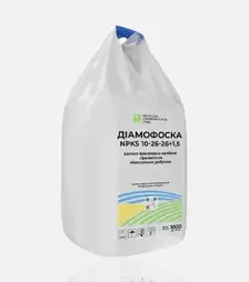 Добриво комплексне Діамофоска, Dapk Npks 10-26-26+1,5(дафк), 1 000 кг (УАПГ)