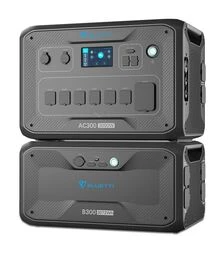 Комплект зарядних станцій BLUETTI AC300 + B500K, 5120 Вт*год, 1420000 mAh, 3 кВт (PB931606)