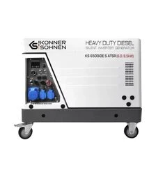 Генератор дизельний інверторний Konner&Sohnen KS 6500iDE S ATSR, 6 кВт, однофазний (243621)