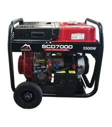 Генератор дизельный Vulkan SCD7000, 2,5/5 кВт, трехфазный (SCD7000)