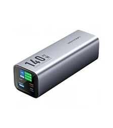 Универсальная мобильная батарея Vention 27000 mAh, 140W, 5 А, PD, QC/3.0, 2xUSB-C, USB-A, LED Display, Gray (FHVH0)