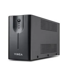 Джерело безперебійного живлення Vinga VPE-600M LED 600VA Metal Case, 600VA/360W (VPE-600M)