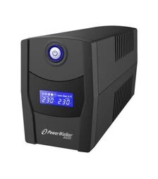 Джерело безперебійного живлення PowerWalker VI 1000 STL, 1000VA/600W, LCD, USB (10121074)