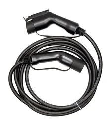 Зарядний кабель для електромобілів HiSmart Type 1 – Type 2, 7,2 кВт, 1 фаза, 5 м (EV200009)