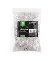 Коннектор Vinga RJ-45 UTP, 8P8C, 100 шт (VCPCON8P8CUTP)