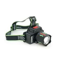 Фонарь налобный Bailong BL-H36-TG, 3+3 режима, Zoom, черный (BL-H36-TG)