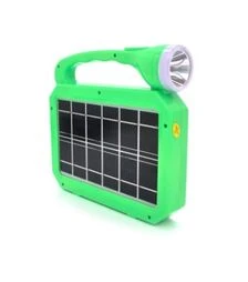 Фонарь переносной JA-2002, Solar charging, 3+1 режим, салатовый/белый (JA-2002)
