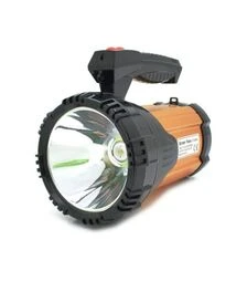 Фонарь поисковый Silver Toss ST-8200L, 3 режима, черный/золотистый (ST-8200L)