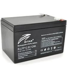 Акумуляторна батарея Ritar LiFePo4 R-LFP, 12,8 В, 12А*год (R-LFP 12.8V 12Ah)