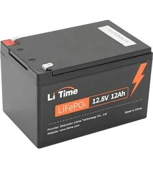 Аккумуляторная батарея Litime LiFePo4, 12,8 В, 12 А*ч (Li-Time-LiFePO4-12.8-12)