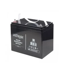 Акумуляторна батарея EnerGenie AGM, 12 В, 80 A*год (BAT-12V80AH)