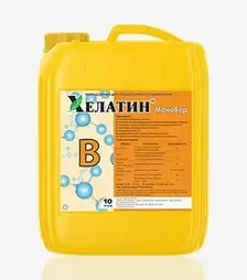 Мікродобриво Хелатин МоноБор, 10 л (Kisson-agro)