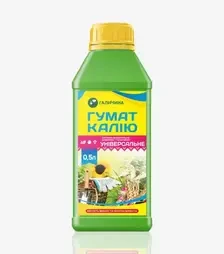 Стимулятор росту Гумат Калію Універсальний, 0,5 л (Галичина)