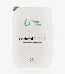 Мікродобриво Кода ФОЛ 7-21-7, 20 л (TerraVita)